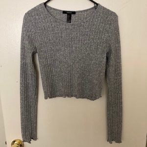 Forever 21 grey long sleeve